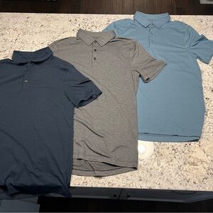 Lululemon men’s evolution polo size small - lot of 3